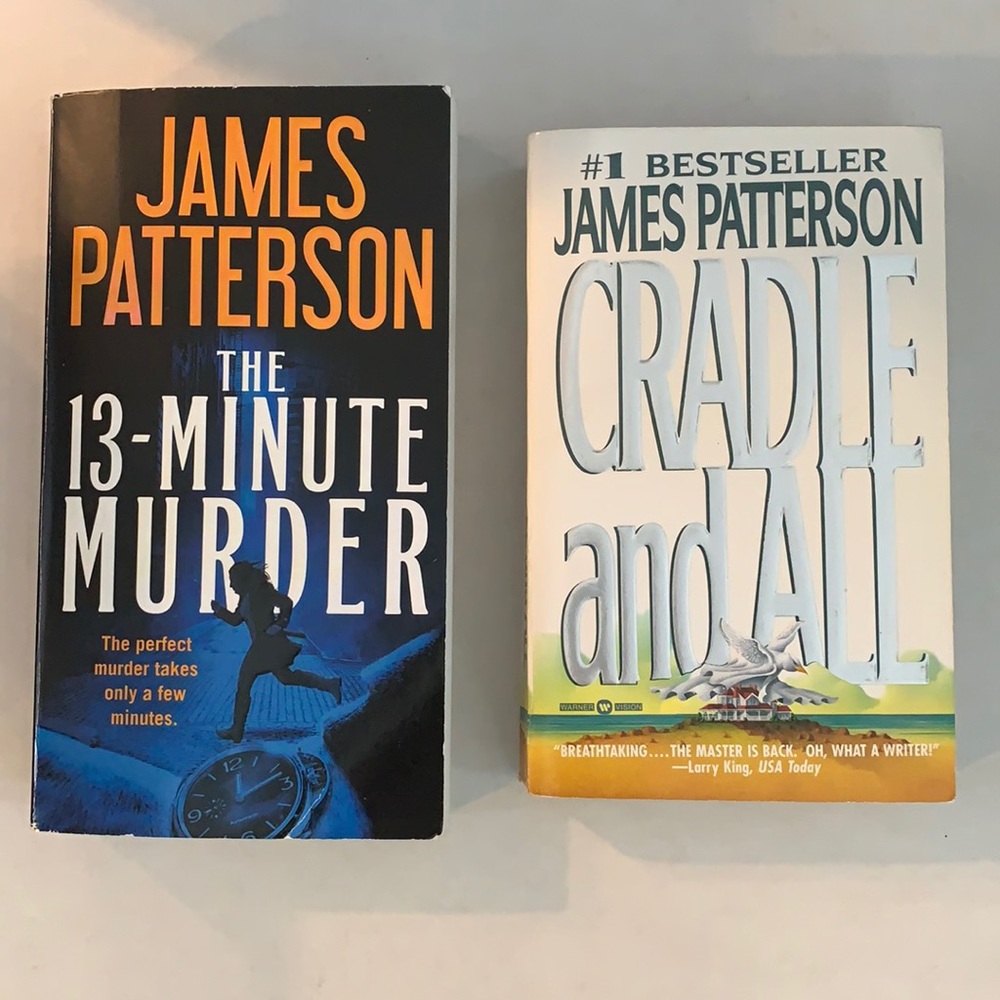 SALE!!! James Patterson 4 novels in two books